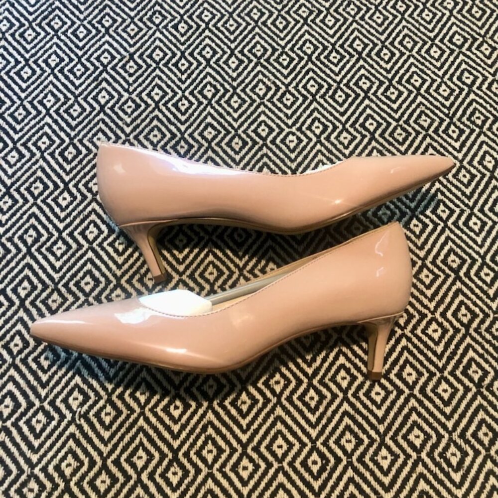 Nine West Nude Kitten Heel - Picture 4 of 4